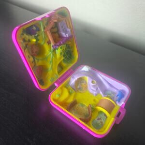 Vintage Polly Pocket Bluebird 1989 Wild Zoo World Compact